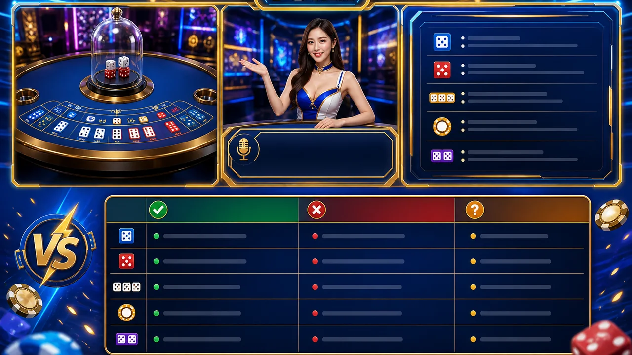 Ba lớp thông tin khi xem live: cách kiểm tra 78win có rõ ràng không